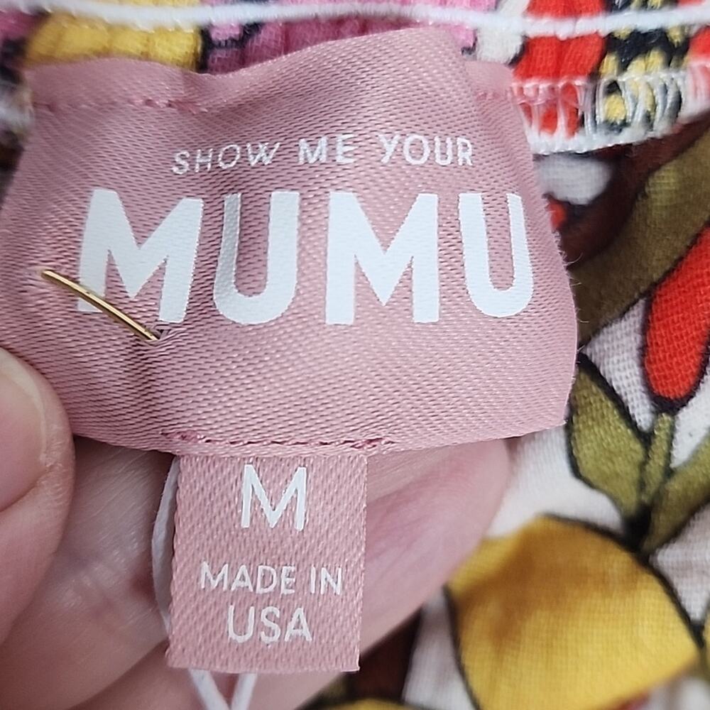 Show Me Your MuMu Oasis Floral Mini Dress, NWT, Size Medium - Picture 5 of 7